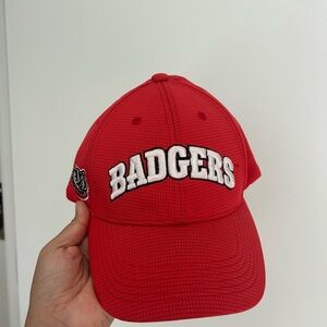 Red UW Badgers Hat